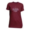 Big Agnes Women's Mountain Rise T-Shirt -Big Agnes Sales WSMOUNTAINRISE22 BurgundyHeather 001