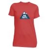 Big Agnes Women's Retro Summit T-Shirt -Big Agnes Sales WSRETRO22 RedHeather 001
