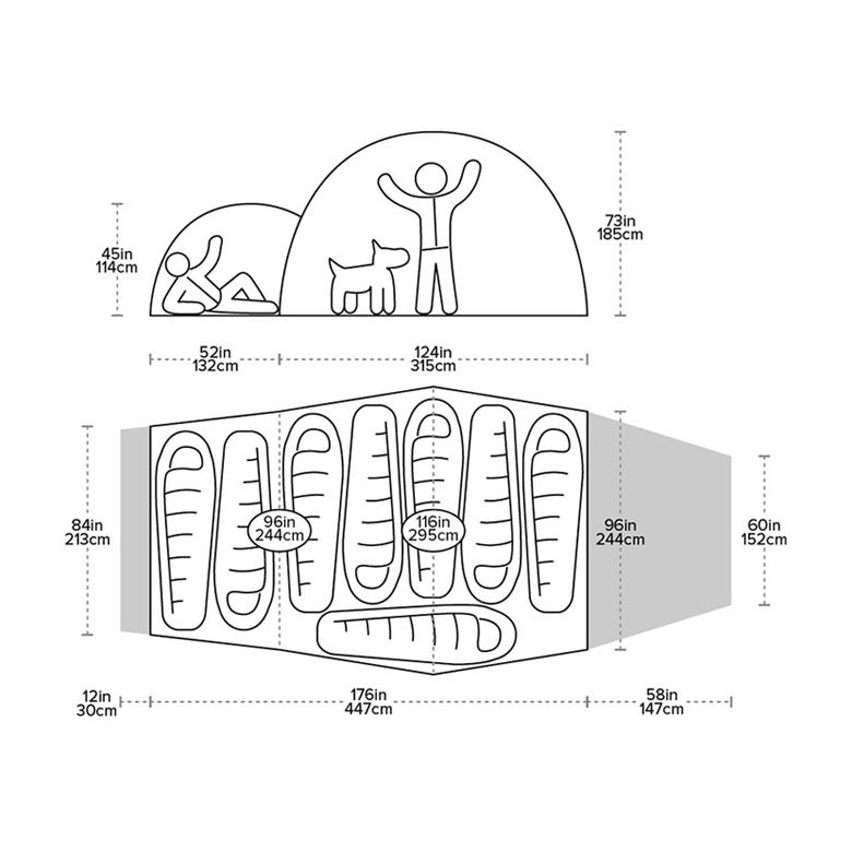 Big Agnes Mad House 8 -Big Agnes Sales
