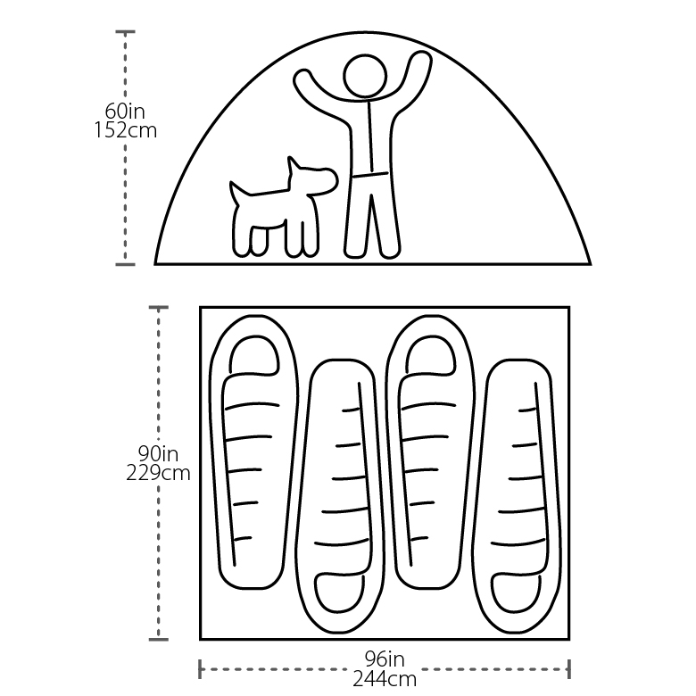 Big Agnes Rabbit Ears 4 Package: Includes Tent and Footprint -Big Agnes Sales I3rwxTQp7F435aehjqVq 01MnEc4cAQFKBpfgNH WTj YH8R
